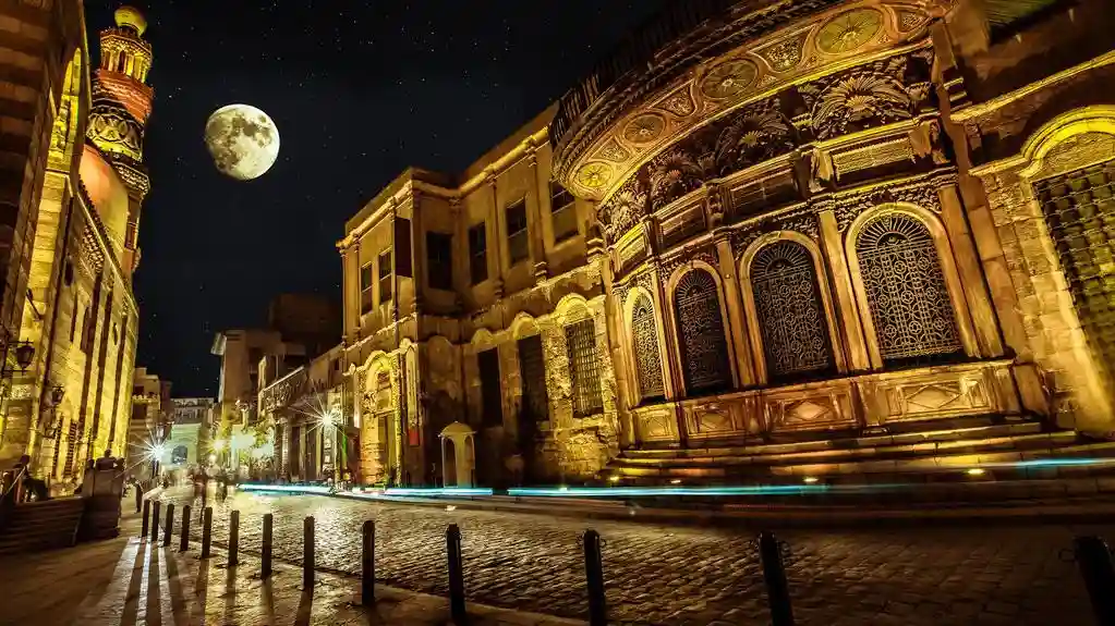 Al moez street by Night , Cairo, Egypt travel booking